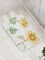 Ambesonne Watercolor Bath Mat, Alluring Sunflowers Summer Inspired Design Agriculture, Plush Bathroom Decor Mat with Non Slip Backing, 29.5" X 17.5", Yellow Green